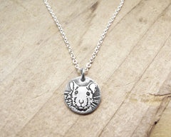 Tiny  Rat Necklace