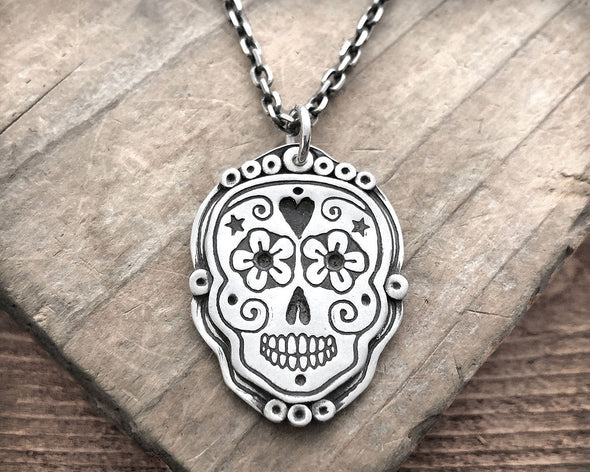 Sugar Skull Necklace