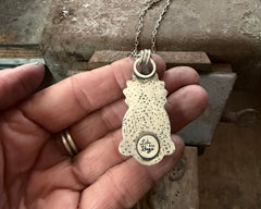 Catrina with Citrine and Garnets