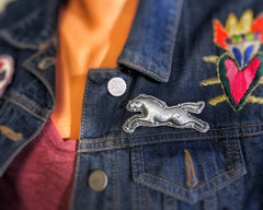 Leaping Horse Brooch