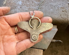 Porcelain Hummingbird Necklace