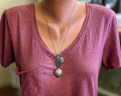 Sterling Silver Beet Locket