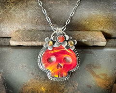 Aurora Opal Skull #3