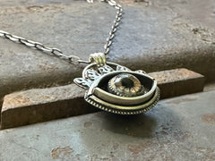 Glass Eye Necklace #10