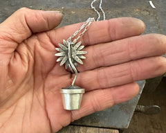 Odd Flowerpot Necklace #1