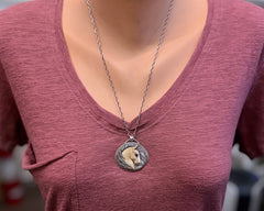 Porcelain Horse Necklace