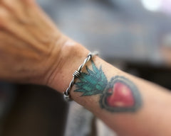 Barbed Wire Cuff 7”