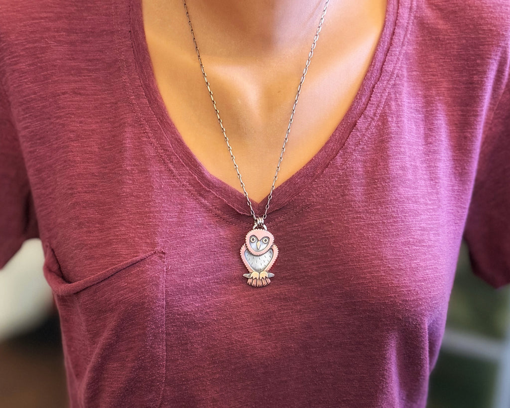 Mixed Metal Owl #2