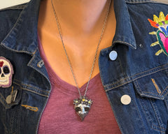 Owl Skull Necklace