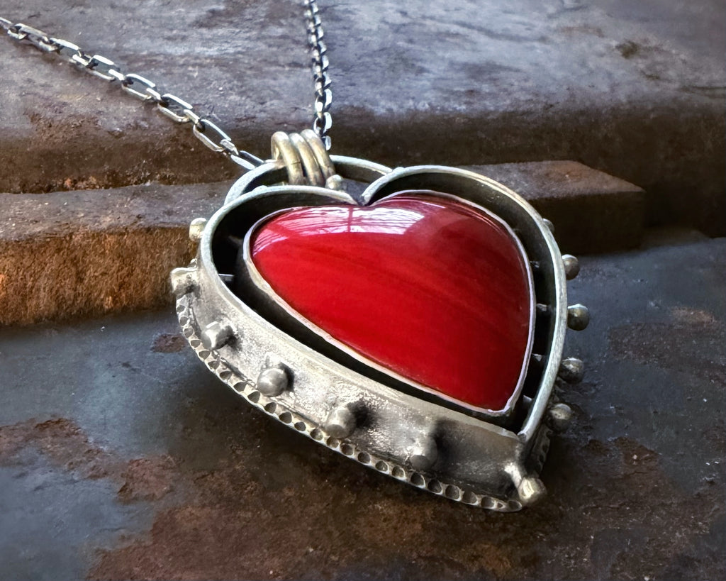 Rosarita Heart Necklace