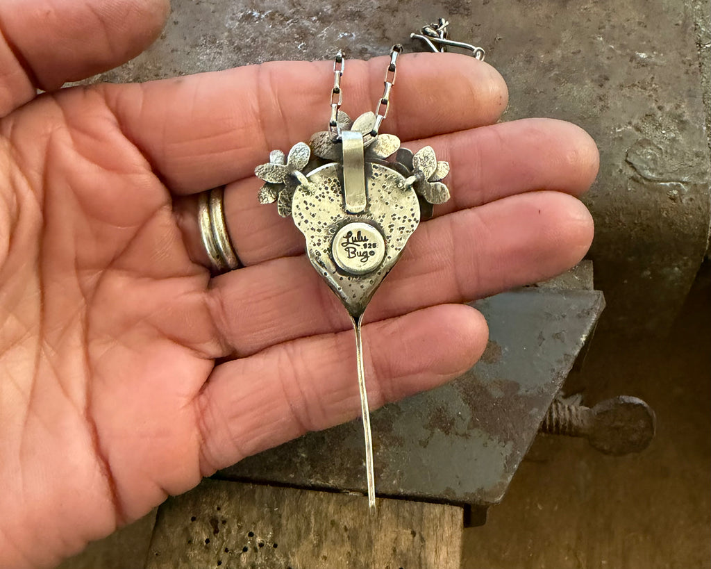 Hummingbird Skull Necklace