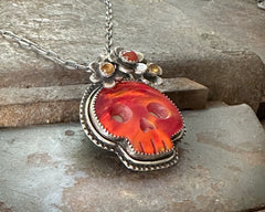Aurora Opal Skull #3