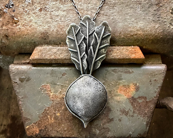 Sterling Silver Beet Locket