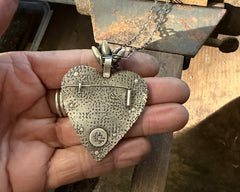 Sacred Heart Brooch/Necklace