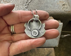 Glass Eye Necklace #11