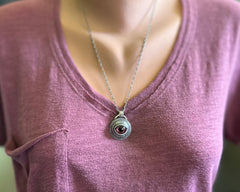 Glass Eye Necklace #2