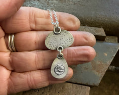 Burrowing Owl Necklace With Turquoise