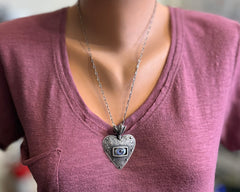 Sacred Heart Brooch/Necklace