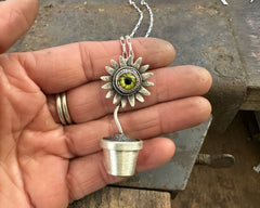 Odd Flowerpot Necklace #1