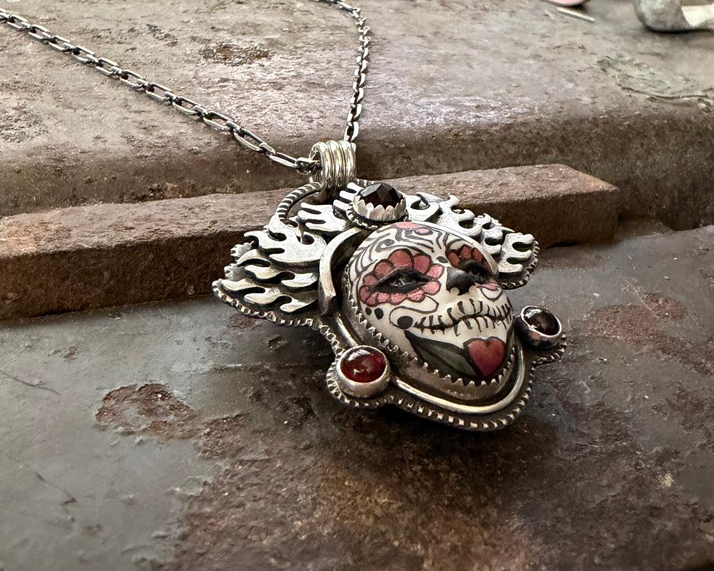 Catrina with Fire Crown