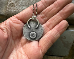 Glass Eye Necklace #2