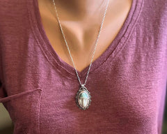 Porcelain Mushroom Necklace