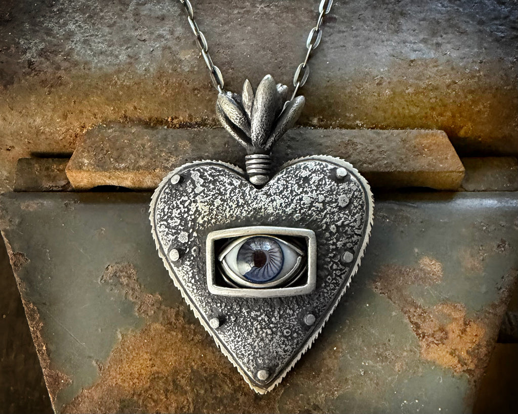 Sacred Heart Brooch/Necklace