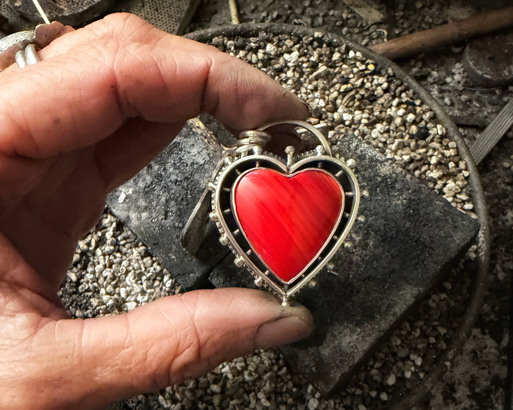 Rosarita Heart Necklace