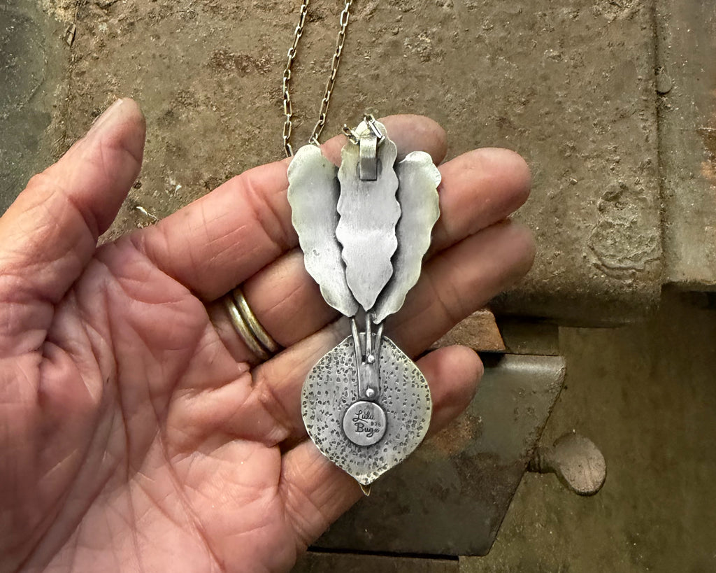 Sterling Silver Beet Locket