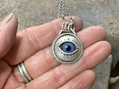 Glass Eye Necklace #6