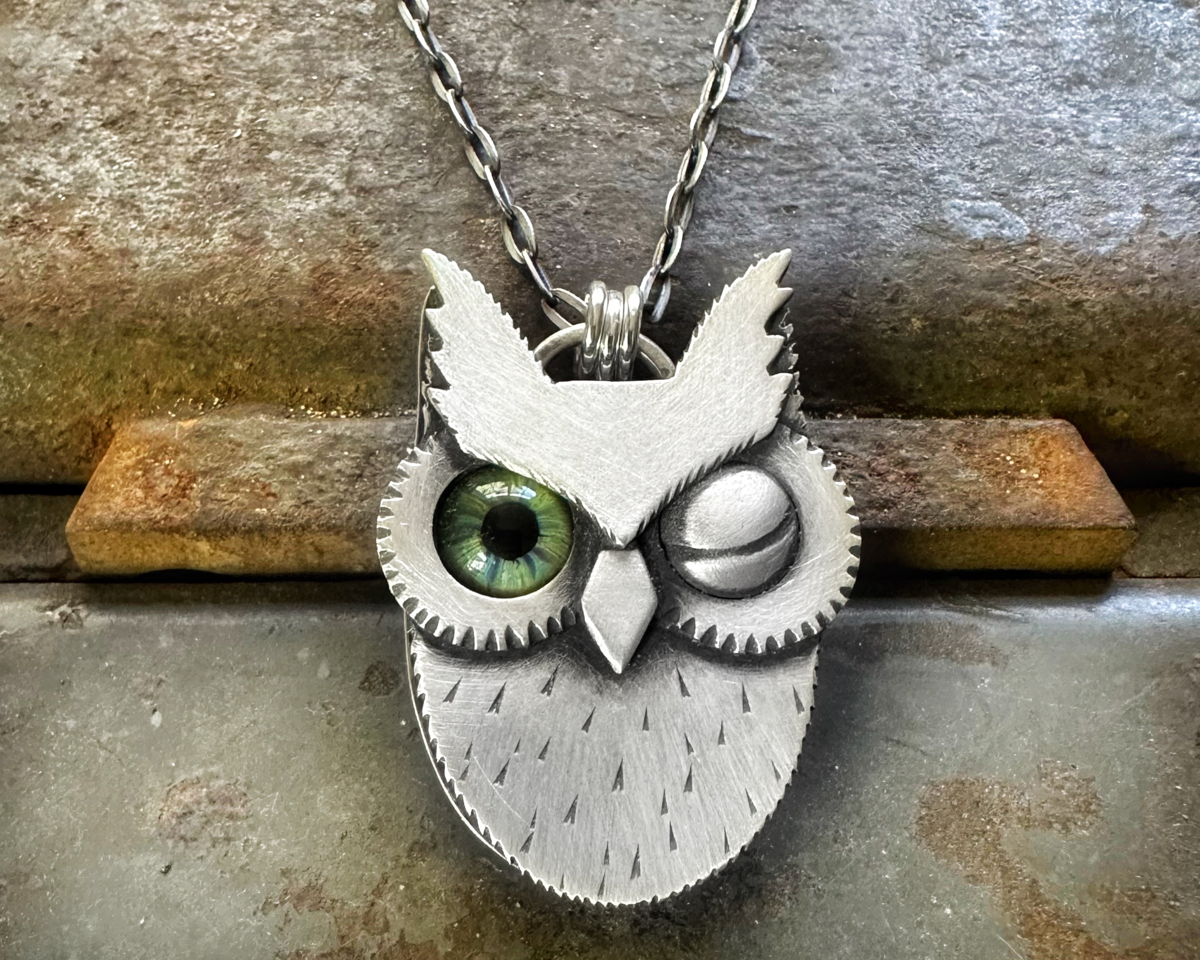 Winking Owl様 リクエスト 2点 まとめ商品 Winking Owl #1 Necklace or Pendant – Lulu Bug Jewelry