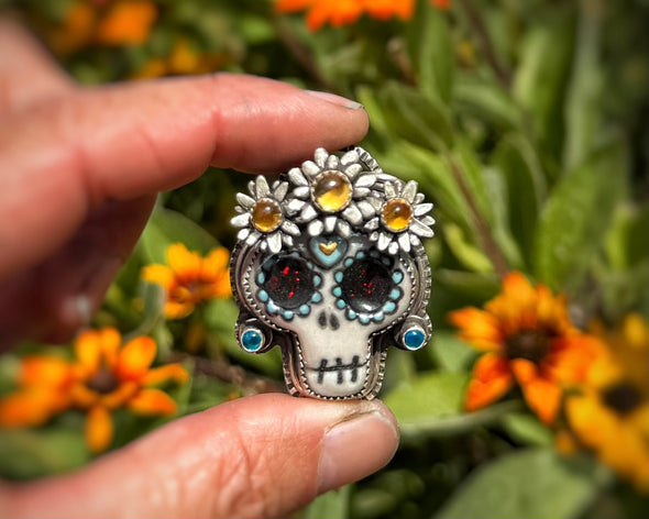 Spooky Cute Sugar Skull