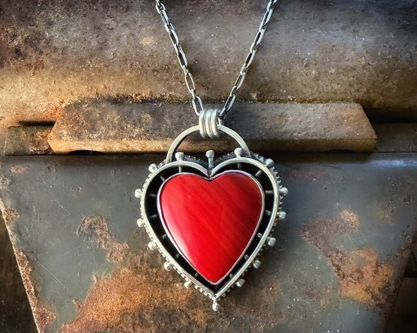 Rosarita Heart Necklace