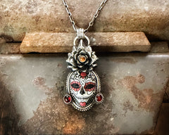 Catrina with Citrine and Garnets