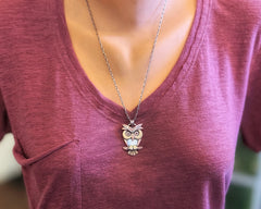 Mixed Metal Owl #3