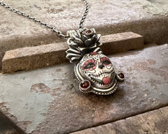 Catrina with Citrine and Garnets