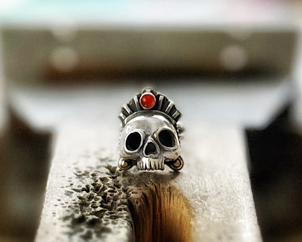 Skull Queen Ring - Made to Order