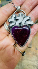 Sparkly Bowlerite Heart