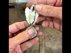 Sterling Silver Beet Locket