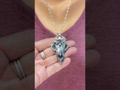 Bear Skull Necklace