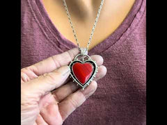 Rosarita Heart Necklace