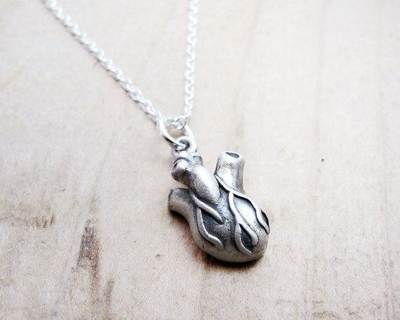 Little Anatomical Heart Necklace