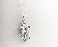 Little Anatomical Heart Necklace