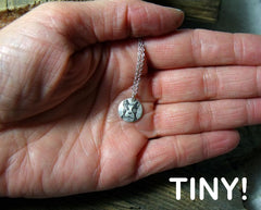 Tiny Boston Terrier Necklace