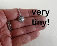 Tiny Hedgehog Necklace