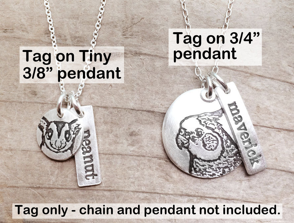 Personalize it with a Name, Word or Date Tag
