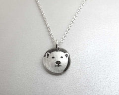 Tiny Polar Bear Necklace