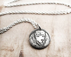 Tiny Poodle Necklace
