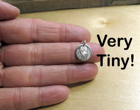 Tiny Poodle Necklace