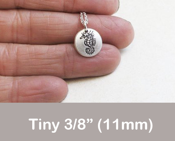 Tiny  Seahorse Necklace